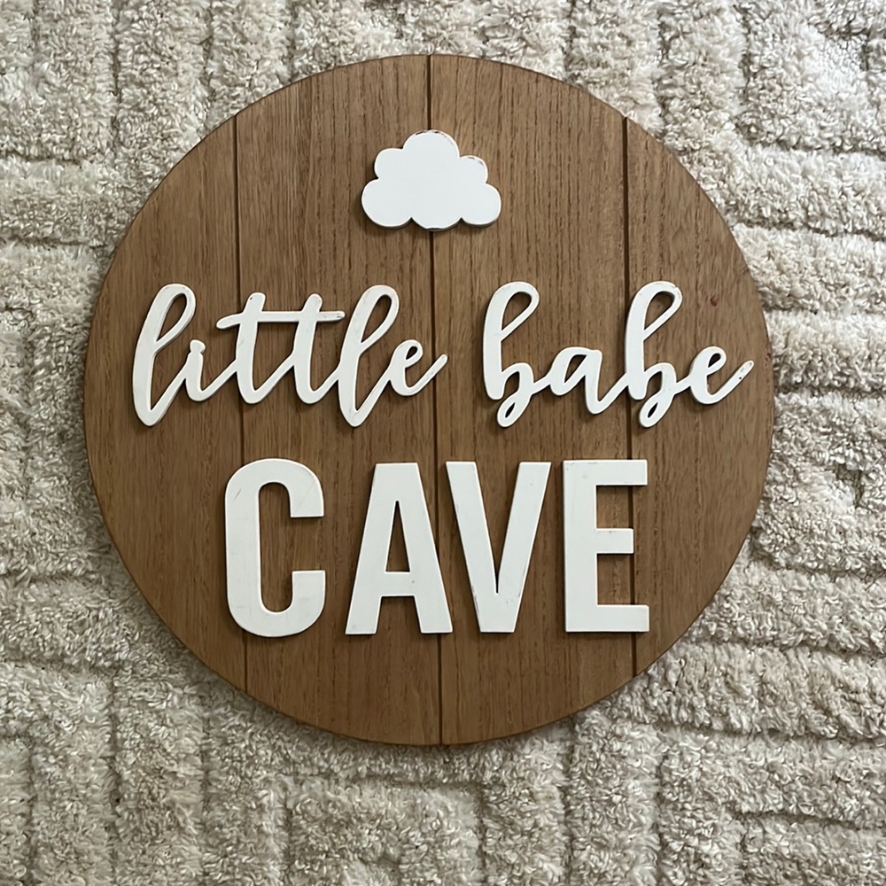 Little Babe Cave Sign